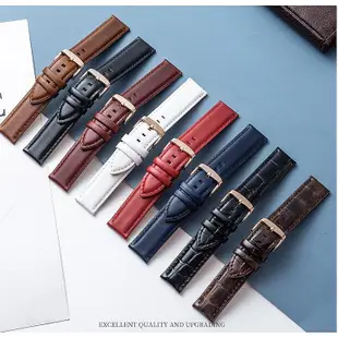 Daniel Wellington 瑞典 DW錶帶皮錶帶手錶配件 頭層牛皮真皮情侶錶帶針釦 20 mm22mm通用