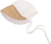 [ROMISBABA] Summer Baby Hat Toddler Girls Sun Hat Breathable Newborn Cap Princess Style Daisy Pattern