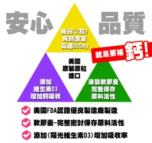 舒沛液態鈣(100粒/瓶)維生素D3 (6.9折)