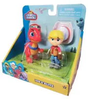 Jon and Blitz. Disney Jr. Dino Ranch. TV Show. Cartoon. Dinosaurs. Cowboy. 2021