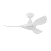 40" Noosa DC Ceiling Fan Matt White, Matt Black - 204781, 204782 - Eglo Lighting