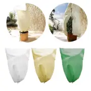 Plant Covers with Suck Rope PVC Non-woven Snow Cover Cold Proof Plant Bag