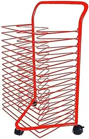 Art Drying Rack, 16 Tier Drying Rack Art Studio, Educational Products Drying Rack, Space Saving Rack (for 4K/8K Artwork/Paintings) Children's Gift(85.5x55x44CM)