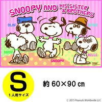 在飛比找樂天市場購物網優惠-日本進口 史努比 Snoopy 單人 S 野餐墊/遊戲墊/地