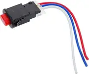 WEKADRIN Light Switch Button Dual Flash Controller for Motorcycle Scooter ATV Bicycle