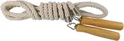 Hellery Wooden Handle Jump Rope for Group Fitness Activities And Outdoor Fun