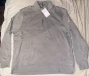 Nike Golf Men's X-Large 1/4 Zip Dri-Fit Gray DH0986-003