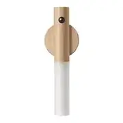 1pc Intelligent Human Body Induction Night Light, Rechargeable LED Corridor Cabinet Wall Light, Household Bathroom Wall Induction