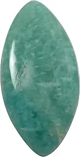 [Goyal Exports] Amazonite Marquise Cabochon Natural Loose Gemstone 21.6cts QC19, Loose Gemstone, Amazonite