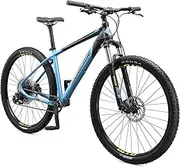 [Mongoose] Tyax Comp, Sport, and Expert Adult Mountain Bike, 27.5-29-Inch Wheels, Tectonic T2 Aluminum Frame, Rigid Hardtail, Hydraulic Disc Brakes