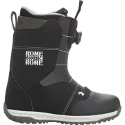 Rome Stomp BOA 9.5 Snowboard Boots Women's 2022 Black