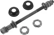 GAROZATION 1 Sets Bicycle Hub Rim Tuner Tandem Bicycle Hub Kit Rear Hub Bike Screw Pitch Gauges Bike Axle Replacement Front Hub Axle Bearings Bicycle Axle Bundle Kit Calipers Measuring Gauge