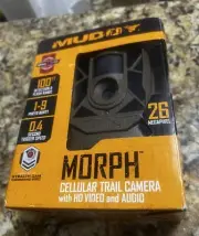 MUDDY MORPH CELLULAR TRAIL CAMERA 26MP 100 FT DETECTION & FLASH RANGE