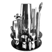 Stainless 30pcs Bar Cocktail Shaker Set Mixer Boston Shaker Drink Making Kit