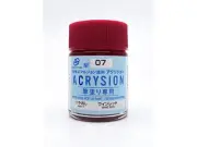 GSI Creos MR. Hobby Acrysion NF07 Wine Red 18mL Acrylic Paint