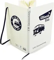 BRISA VW Collection - Volkswagen Bus T1 Camper Van Kombi Paper Notebook, Diary, Hardcover, A5 Format, Lined, VW Fan Product, Gift Idea (DIN A5/VW Bus/The Ultimate Ride)