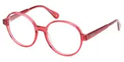 Max & Co. MO5108 066 Women’s Glasses Red Size 53 - Private Health Rebate - Blue Light Block Available