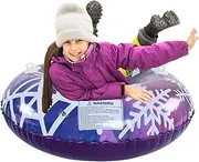 Snow Tubes for Kids, 80cm Heavy Duty Snow Tube Outdoor Snow Toys, Tear-Resistant Kids Snow Sled Sledding Tube for Outdoor Playing
