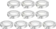 uxcell 10pcs Heat Shield Tape 0.78" x 65.6 ft Waterproof Sunscreen Sound Insulation High-Temperature Resistance Silver Aluminum Tape Thickness for Automotive Repairs