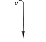 c 2 Adjustable 72cm Outdoor Sheepdog Hooks, Small Garden Bird Feeder Bracket, Heavy-Duty Sheepdog Hook, Used for Garden Decoration, Plant Hanging, Lantern Hanging, Solar Light Hanging