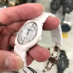 Valentino 范倫鐵諾古柏 簡約時尚 薄款 高精密陶瓷 藍寶石水晶切割鏡面 晶鑽時刻 石英錶 男女對錶 中性錶