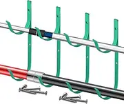 Pool Fence Hooks - Heavy Duty Hanger Tool for Pool Equipment | Poolside Organizer Tool for Telescopic Poles Brushes Leaf Rakes Skimmer Nets