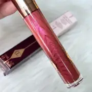 New Charlotte Tilbury Collagen Lip Bath Plumping Gloss~Rosy Glow~Full size