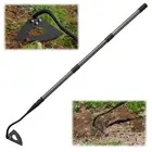 Hoe Garden Tool, Hollow Hoe with 55 Inch Long Handle, Adjustable Manual Weede...