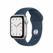Apple Watch SE GPS40mm/44mm Silver Aluminium Case with Abyss Blue ByFedEx