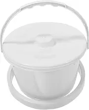 Fixed Ring Storage Bucket Trash Bin Garbage Can Trash Cans Junk Case Hanging Garbage Bin Beauty Salon Rubbish Can Hanging Waste Container Garbage Storage Container Plastic