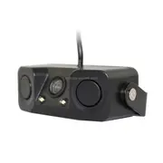 PZ-451 Car Camera LED Lights Parking Sensor 3 in 1 Night Vision Camera Monitor with Buzzer