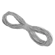 109 Yards Elastic Cord Heavy Stretch String Rope 2mm Light Grey