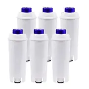 For Delonghi Magnifica S Automatic Coffee Machine ECAM22110SB Water Filter - 6 Pack