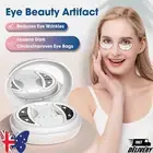 Microcurrent Hot Eye Massager - Warm Compress & Anti-Puffiness Eye Care