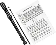 CIMAXIC 8 Recorder Wind Instrument with Cleaning Rod Traditional Flute for Music Learning for Students Durable Material for Classroom and Band Use