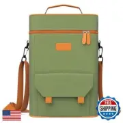 Cuopru Premium Yerba Mate Kit Carrier Tote Bag - Double Layer Waterproof 2 Wi