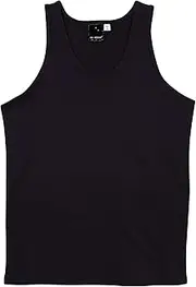 [Biggie Talls] Mens 3 Pack Singlets Big & Tall Size 6/7XL 8/9XL 10/11XL 12/13XL Black Navy