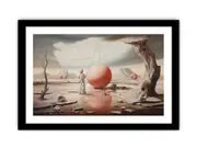 Illusion Art Framed print