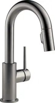 Delta 9959-DST Trinsic 1.8 GPM 1 Hole Pull-Down Bar/Prep Faucet - Stainless