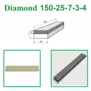 Diamond sharpening stones 150x25 mm /6''x1'', hybrid bond, any grain, Poltava