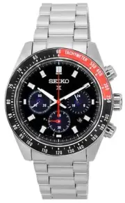 Seiko Prospex Speedtimer Go Large SSC915P1 Black Dial Analog Chronograph Watch