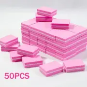 10-100Psc Mini Buffing Sanding Files Block Pedicure Care Nail Art Buffer Polish