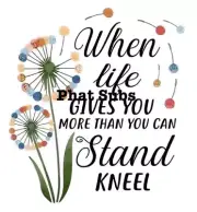 Sublimation Print Kneel Religious Ready to Press Heat Transfer