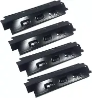 4 Pk Grill Heat Plates 14 5/8" X 4 1/4" Replacement for Charbroil, Master Chef