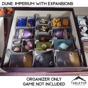 Dune: Imperium with Rise of Ix and Immortality Board Game Insert / Organizer