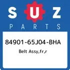 84901-65J04-BHA Suzuki Belt assy,fr,r 8490165J04BHA, New Genuine OEM Part