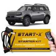 Plug N Play Remote Starter Kit for Ford Bronco Sport (2023-2024) / Push to Start