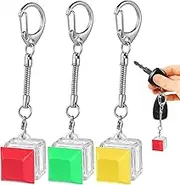 STOBOK 3pcs Key Chain Keychain Pendant Stress Keychain Cell Phone Pendant Charm Mechanical Keyboard Toys Backpack Charm Funny Keychain Fingertip Keychain Computer Child Zinc Alloy