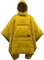 THERMAREST 30259 Hooded Blanket, Honcho Poncho, Wheat, 78.7 x 56.9 inches (200 x 142 cm), Genuine Japanese Product
