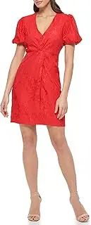[GUESS] Women's Textured Fabric Knot Dress